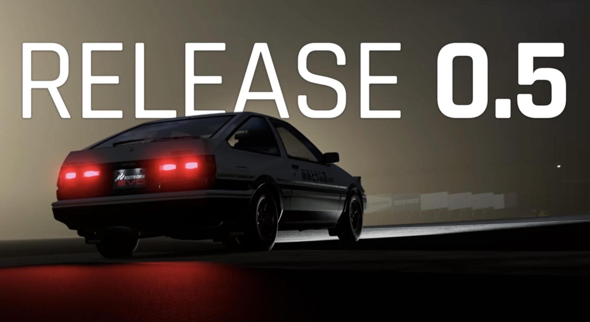 Assetto Corsa Evo teaser image for release 0.5